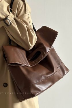 Large-Capacity Women's Briefcase Tote Bag 2024 - Stylish Commuter Shoulder Crossbody Bag for Students and Early Classes