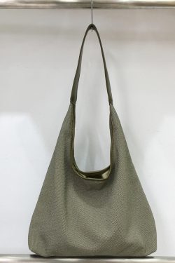 Large Capacity Women's Canvas Woven Underarm Tote Bag - Casual Versatile Style for 2024, Perfect for Daily Use