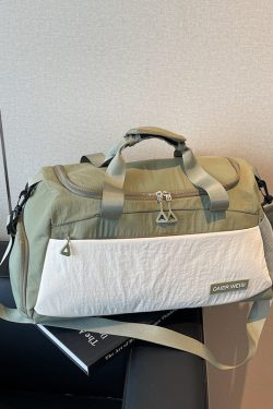 Large Capacity Women's Carry-On Travel Bag - Lightweight Handbag for Short-Distance Trips, Sports, and Luggage Organization