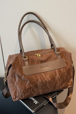 Large Capacity Women's Handbag - Fashionable Lightweight Travel Bag for Business Trips and Fitness - Stylish Storage Solution