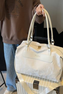 Large Capacity Women's Handbag - Fashionable Lightweight Travel Bag for Business Trips and Fitness - Stylish Storage Solution