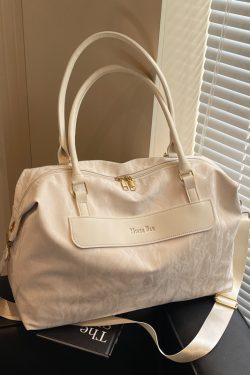 Large Capacity Women's Handbag - Fashionable Lightweight Travel Bag for Business Trips and Fitness - Stylish Storage Solution