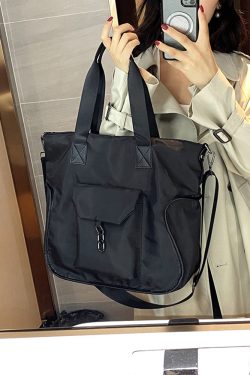 Large-Capacity Women's Shoulder Bag - Versatile Minimalist Tote & Crossbody for Students and Commuters - Chic Everyday Style
