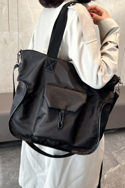 Large-Capacity Women's Shoulder Bag - Versatile Minimalist Tote & Crossbody for Students and Commuters - Chic Everyday Style