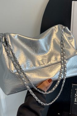 Large Capacity Women's Shoulder Bag, 2025 Fashion Commuter Tote for College Students, Stylish Classroom Bag