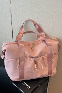 Large Capacity Women's Tote Bag for Travel, Fitness, Business Trips - Versatile Maternity & Luggage Storage with Trolley Compatibility