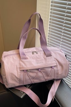 Large Capacity Women's Travel Bag - Handheld Fitness Bag with Dry Wet Separation for Sports, Yoga, Swimming, Lightweight Luggage