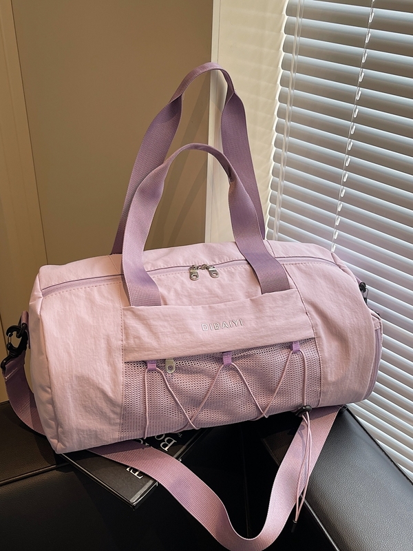 Large Capacity Women's Travel Bag - Handheld Fitness Bag with Dry Wet Separation for Sports, Yoga, Swimming, Lightweight Luggage Large Capacity Women's Travel Bag - Handheld Fitness Bag with Dry Wet Separation for Sports, Yoga, Swimming, Lightweight Luggage