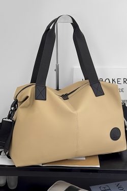 Large Capacity Women's Travel Bag - Stylish Commuting & Fitness Bag with Dry/Wet Separation for Short-Distance Travel