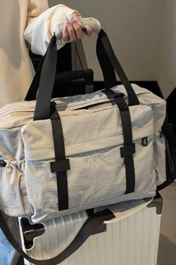 Large Capacity Women's Travel Bag - Stylish Hand-Held Sports Fitness Shoulder Luggage & Maternity Storage Bag