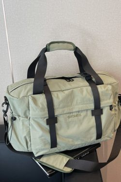 Large Capacity Women's Travel Bag - Stylish Hand-Held Sports Fitness Shoulder Luggage & Maternity Storage Bag