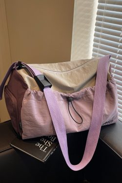 Large Capacity Women's Travel Bag - Stylish Lightweight Sports Fitness Shoulder Crossbody Bag for Short Trips & Business Travel