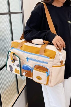 Large Capacity Women's Travel Bag 2025 - Dry & Wet Separation Handheld Shoulder Crossbody Gym Bag for Short-Distance Trips