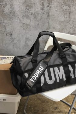 Large Capacity Women's Travel Tote Bag with Dry Wet Separation for Sports, Fitness, and Short Trips