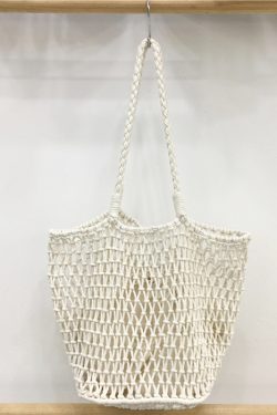 Large Capacity Woven Fishing Net Beach Bag - Stylish Summer Shoulder Tote for Vacation, Underarm Carry, and Casual Outings