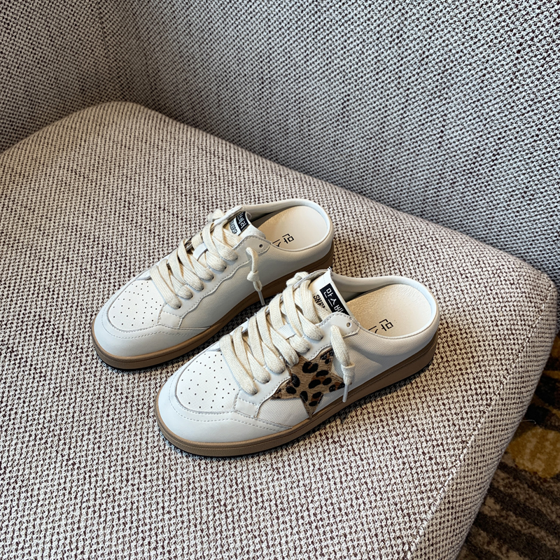 Leopard Print Slip-On Sneakers for Women, Casual Outdoor Lazy Shoes, Sporty Style 2025 Fashion Trend Leopard Print Slip-On Sneakers for Women, Casual Outdoor Lazy Shoes, Sporty Style 2025 Fashion Trend