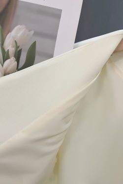 Light Beige Thin Blazer for Petite Women - Short Sleeve Summer Suit in Gentle Socialite Style, Chic 2025 Fashion