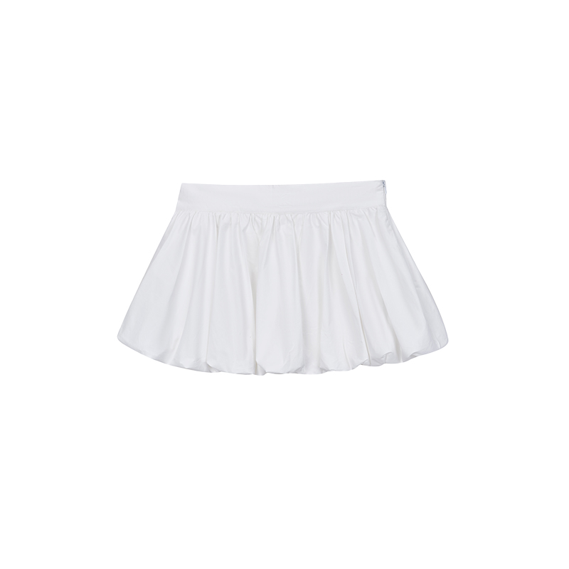 Light Blue Striped Floral Puff Skirt - Spring Collection Girl-Style Ballet Cake Skirt for a 90s Y2K Look Light Blue Striped Floral Puff Skirt - Spring Collection Girl-Style Ballet Cake Skirt for a 90s Y2K Look