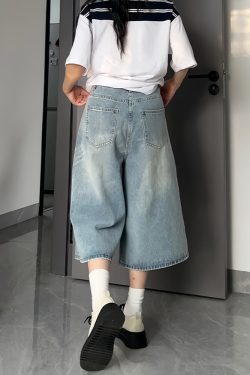 Light-Colored Women's Plus-Size Summer Wide-Leg Pants, High-Waisted Loose-Fitting 7/8 Length Trousers for a Flattering Fit