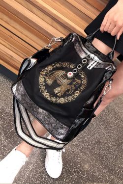 Light Luxury Fashion Backpack for Women - Large Capacity Dual-Use Shoulder Bag, High-End Commuting Style