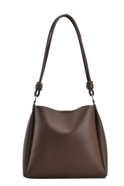 Light Luxury Retro Large-Capacity Shoulder Bag - Textured Mother and Child Bucket Bag for Women - Autumn Winter Fashion