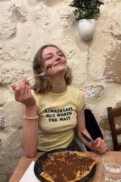 Light Yellow Korean Style Sports Top - Fitted Slim Pure Cotton, High Elastic, Trendy Women's Short Sleeve Design