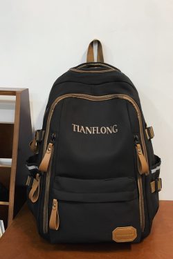 Lightweight Double Shoulder Bag for Girls - Stylish Classroom Backpack for High School & College Students, Travel Laptop Carrier