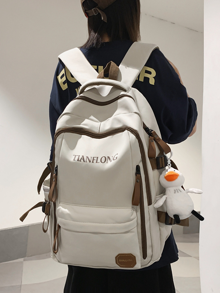 Lightweight Double Shoulder Bag for Girls - Stylish Classroom Backpack for High School & College Students, Travel Laptop Carrier Lightweight Double Shoulder Bag for Girls - Stylish Classroom Backpack for High School & College Students, Travel Laptop Carrier