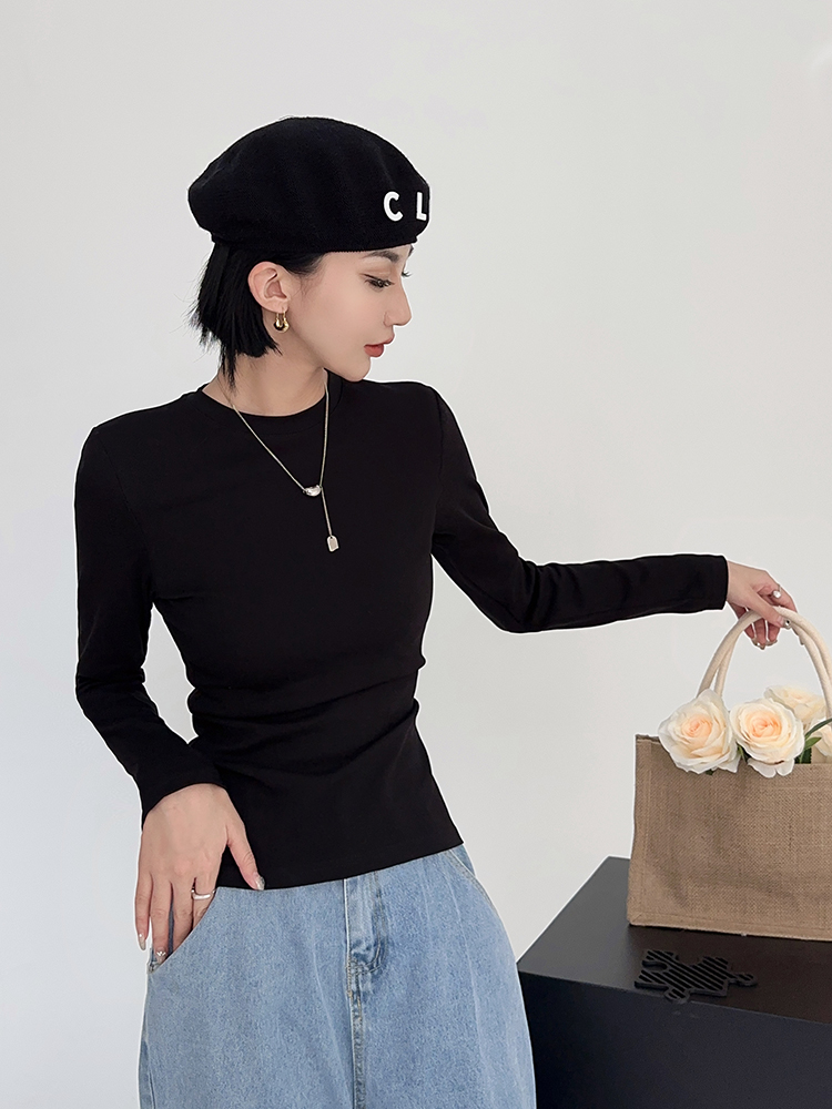 Lightweight Fitted Short Sleeve Round Neck T-Shirt for Women - Spring/Summer Basic Top, Perfect for Casual Outfits Lightweight Fitted Short Sleeve Round Neck T-Shirt for Women - Spring/Summer Basic Top, Perfect for Casual Outfits