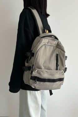 Lightweight French Style Backpack for Girls - Summer Commuter Laptop Bag for High School Students, Travel-Ready Design 2025