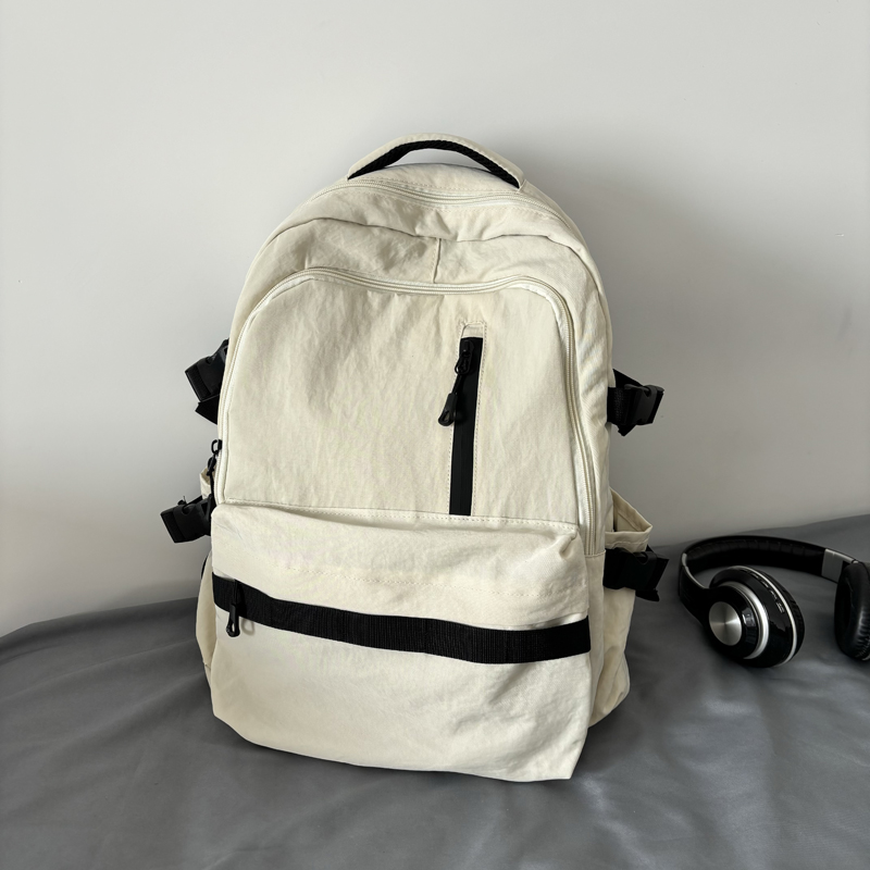 Lightweight French Style Backpack for Girls - Summer Commuter Laptop Bag for High School Students, Travel-Ready Design 2025 Lightweight French Style Backpack for Girls - Summer Commuter Laptop Bag for High School Students, Travel-Ready Design 2025