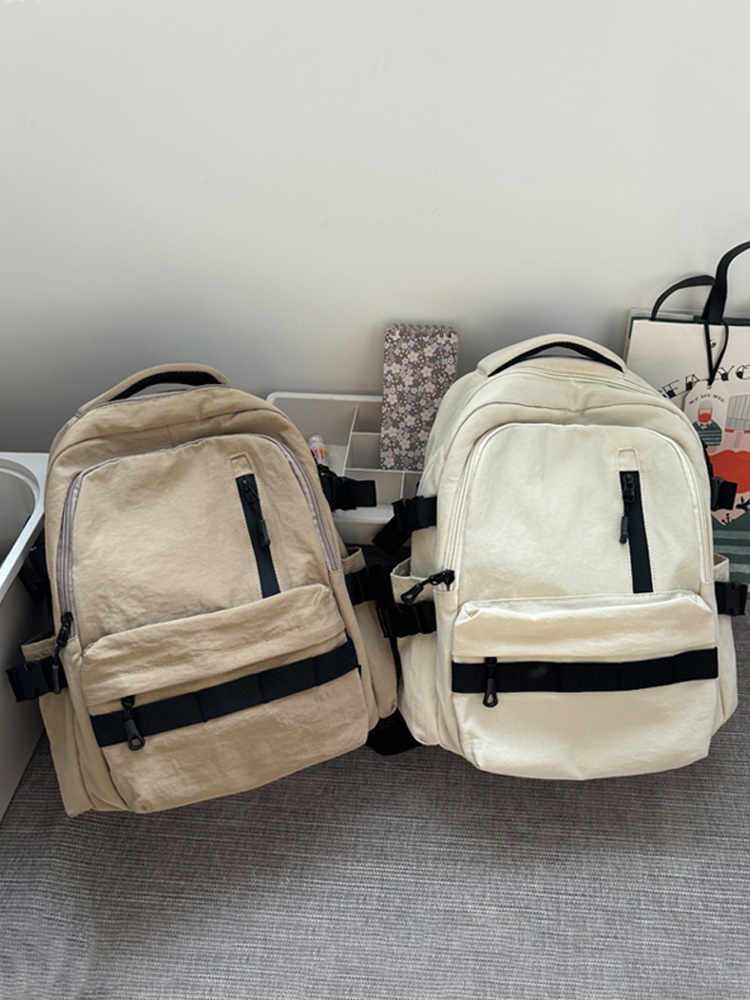 Lightweight French Style Backpack for Girls - Summer Commuter Laptop Bag for High School Students, Travel-Ready Design 2025 Lightweight French Style Backpack for Girls - Summer Commuter Laptop Bag for High School Students, Travel-Ready Design 2025