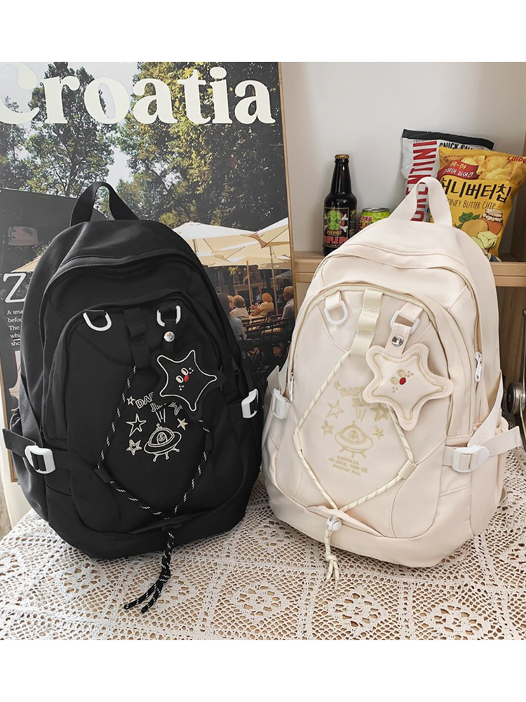 Lightweight Girls' Shoulder Backpack for School & Travel, Large Capacity Design, Stylish and Functional School Bag for Students Lightweight Girls' Shoulder Backpack for School & Travel, Large Capacity Design, Stylish and Functional School Bag for Students