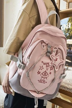 Lightweight Girls' Shoulder Backpack for School & Travel, Large Capacity Design, Stylish and Functional School Bag for Students