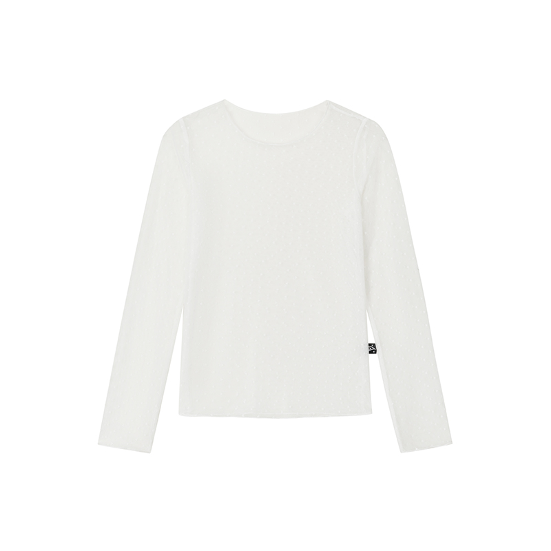 Lightweight Heart Jacquard Mesh Inner Layer Top - Thin Mist Design for Effortless Style, Perfect for 90s and Y2K Inspired Looks Lightweight Heart Jacquard Mesh Inner Layer Top - Thin Mist Design for Effortless Style, Perfect for 90s and Y2K Inspired Looks