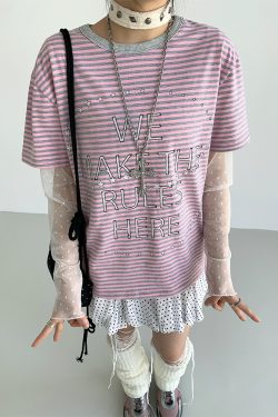 Lightweight Heart Jacquard Mesh Inner Layer Top - Thin Mist Design for Effortless Style, Perfect for 90s and Y2K Inspired Looks