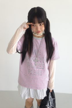 Lightweight Heart Jacquard Mesh Inner Layer Top - Thin Mist Design for Effortless Style, Perfect for 90s and Y2K Inspired Looks