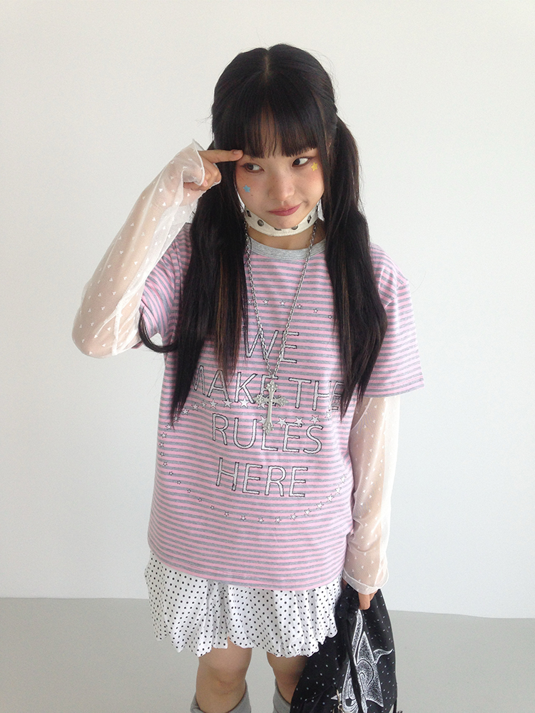 Lightweight Heart Jacquard Mesh Inner Layer Top - Thin Mist Design for Effortless Style, Perfect for 90s and Y2K Inspired Looks Lightweight Heart Jacquard Mesh Inner Layer Top - Thin Mist Design for Effortless Style, Perfect for 90s and Y2K Inspired Looks