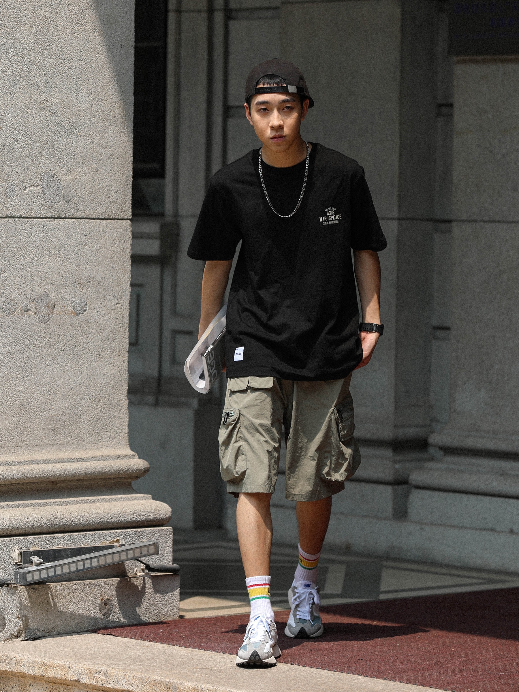 Lightweight Japanese-Style Men's Summer Work Shorts, Loose Quick-Dry Multi-Pocket Casual Five-Point Pants for Outdoor Sports Lightweight Japanese-Style Men's Summer Work Shorts, Loose Quick-Dry Multi-Pocket Casual Five-Point Pants for Outdoor Sports