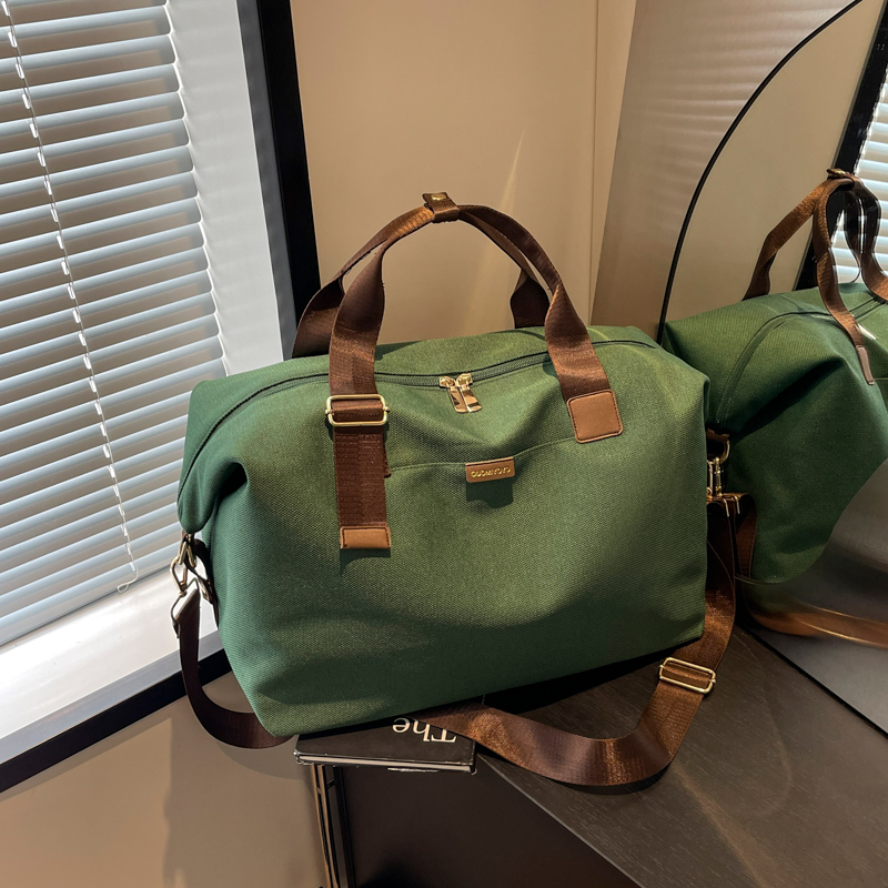 Lightweight Large Capacity Canvas Travel Bag for Women - Commuting, Fitness, and Short-Distance Outing Tote Lightweight Large Capacity Canvas Travel Bag for Women - Commuting, Fitness, and Short-Distance Outing Tote