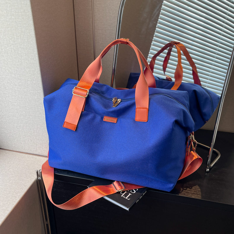 Lightweight Large Capacity Canvas Travel Bag for Women - Commuting, Fitness, and Short-Distance Outing Tote Lightweight Large Capacity Canvas Travel Bag for Women - Commuting, Fitness, and Short-Distance Outing Tote