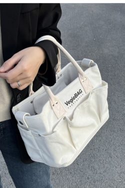 Lightweight Large Capacity Japan Vegiebag Mommy Tote Bag for Mother and Baby – Women's Canvas Diaper Bag