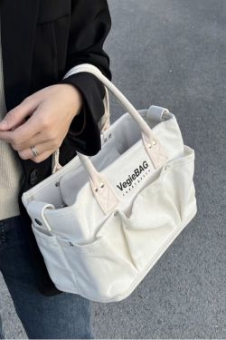 Lightweight Large Capacity Japan Vegiebag Mommy Tote Bag for Mother and Baby – Women's Canvas Diaper Bag