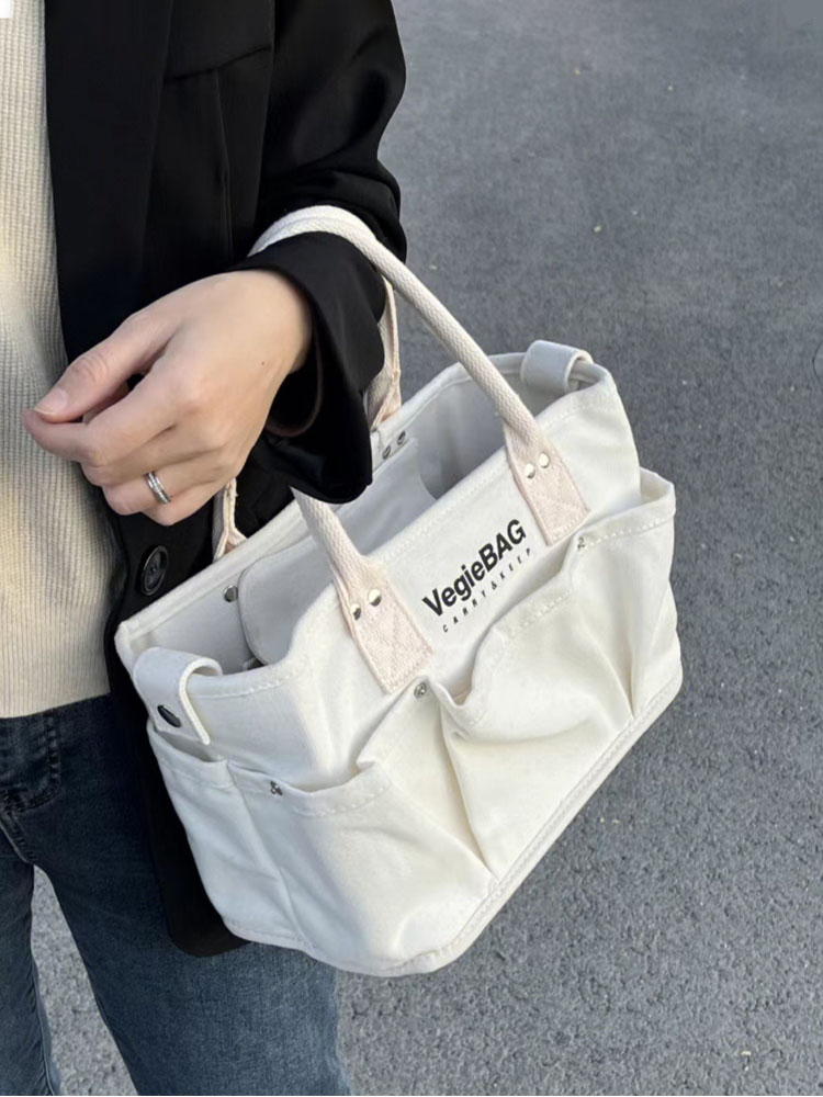 Lightweight Large Capacity Japan Vegiebag Mommy Tote Bag for Mother and Baby – Women's Canvas Diaper Bag Lightweight Large Capacity Japan Vegiebag Mommy Tote Bag for Mother and Baby – Women's Canvas Diaper Bag