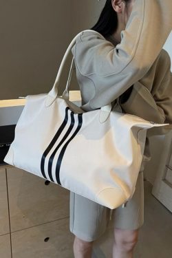 Lightweight Large Capacity Shoulder Tote Bag for Travel, Maternity Storage, Gym, Fitness - Versatile Everyday Use