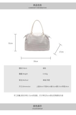 Lightweight Large-Capacity Travel Bag - Versatile Gym, Commuter, and Maternity Shoulder Bag for Short-Distance Business Trips