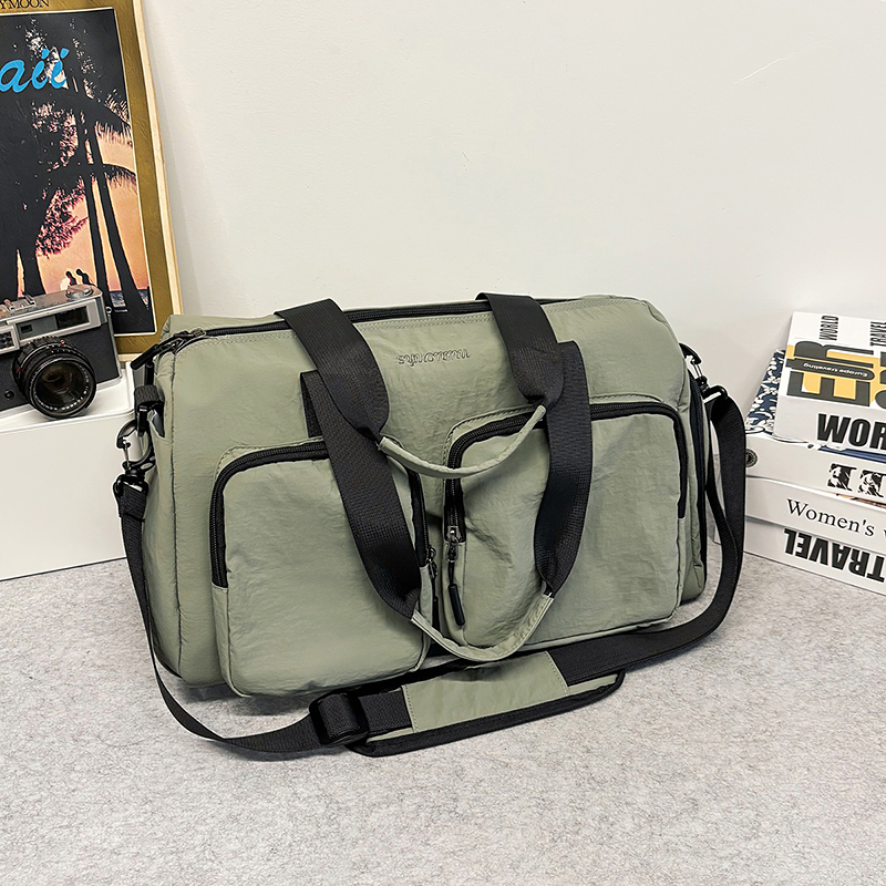 Lightweight Large Capacity Travel Crossbody Bag for Women - Casual Solid Color Luggage Storage & Outdoor Sports Fitness Bag Lightweight Large Capacity Travel Crossbody Bag for Women - Casual Solid Color Luggage Storage & Outdoor Sports Fitness Bag