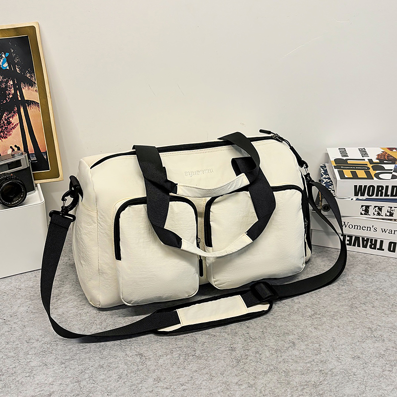 Lightweight Large Capacity Travel Crossbody Bag for Women - Casual Solid Color Luggage Storage & Outdoor Sports Fitness Bag Lightweight Large Capacity Travel Crossbody Bag for Women - Casual Solid Color Luggage Storage & Outdoor Sports Fitness Bag