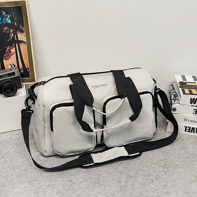 Lightweight Large Capacity Travel Crossbody Bag for Women - Casual Solid Color Luggage Storage & Outdoor Sports Fitness Bag Lightweight Large Capacity Travel Crossbody Bag for Women - Casual Solid Color Luggage Storage & Outdoor Sports Fitness Bag