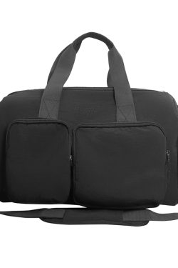 Lightweight Large Capacity Travel Crossbody Bag for Women - Casual Solid Color Luggage Storage & Outdoor Sports Fitness Bag